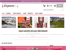 Tablet Screenshot of carpanoshop.com